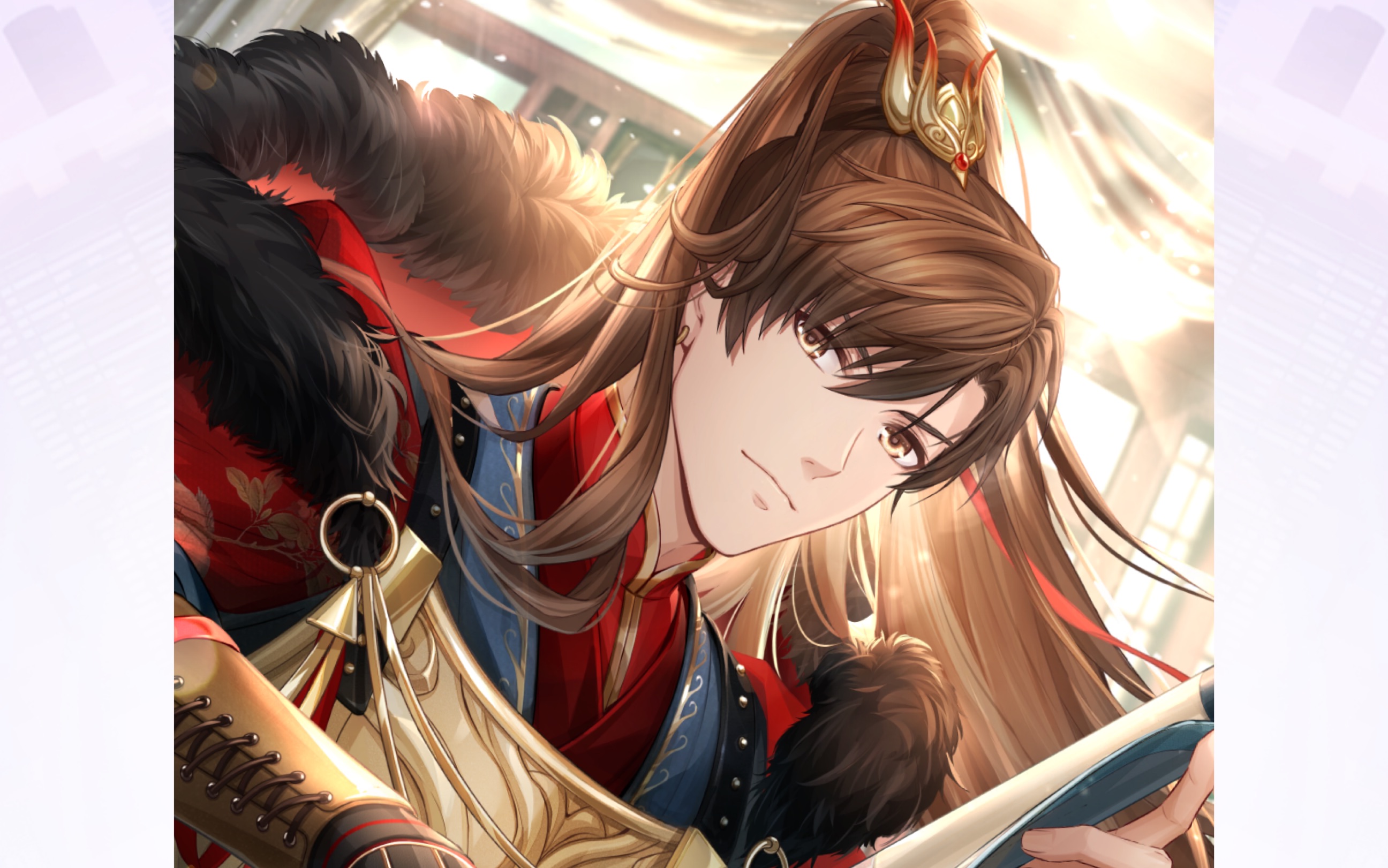 水九沐恋与制作人sp白起帘外月胧明约会part1