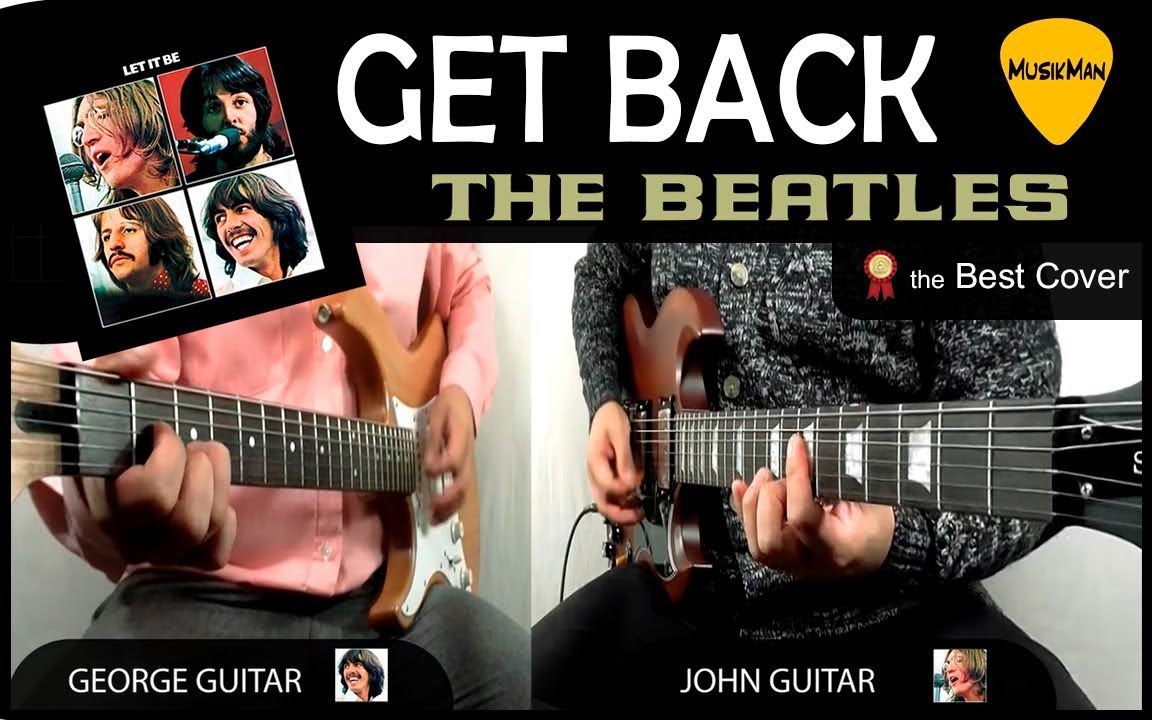 [图]吉他谱| The Beatles （披头士）乐队《Get Back 》（回来）