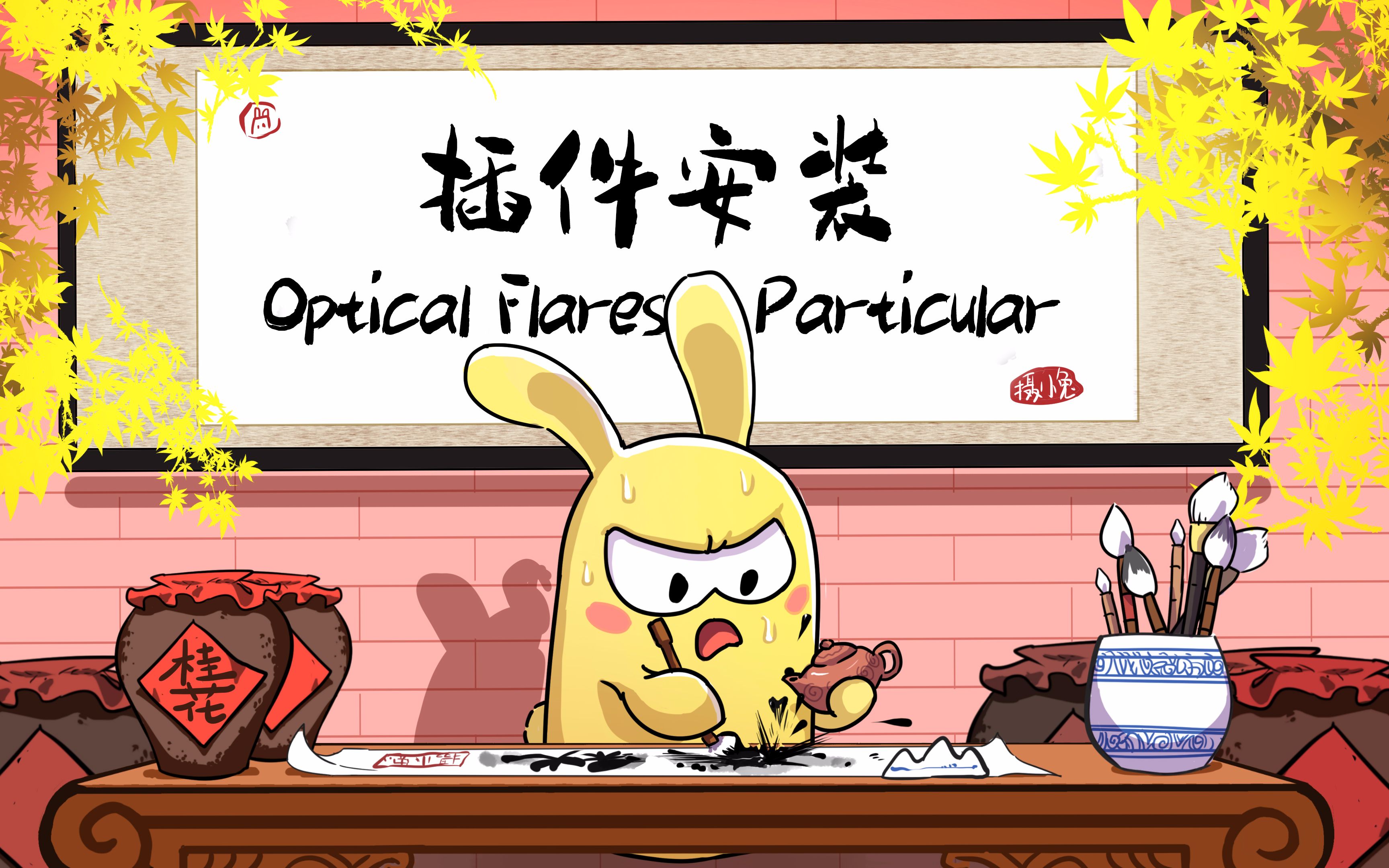 【AE插件安装教程】optical+particular插件安装,小白也能学会的安装教程哔哩哔哩bilibili