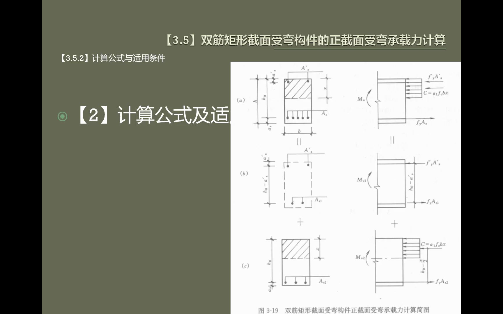 混凝土结构基本原理3.3受弯构件的正截面受弯承载双筋梁和T形梁哔哩哔哩bilibili