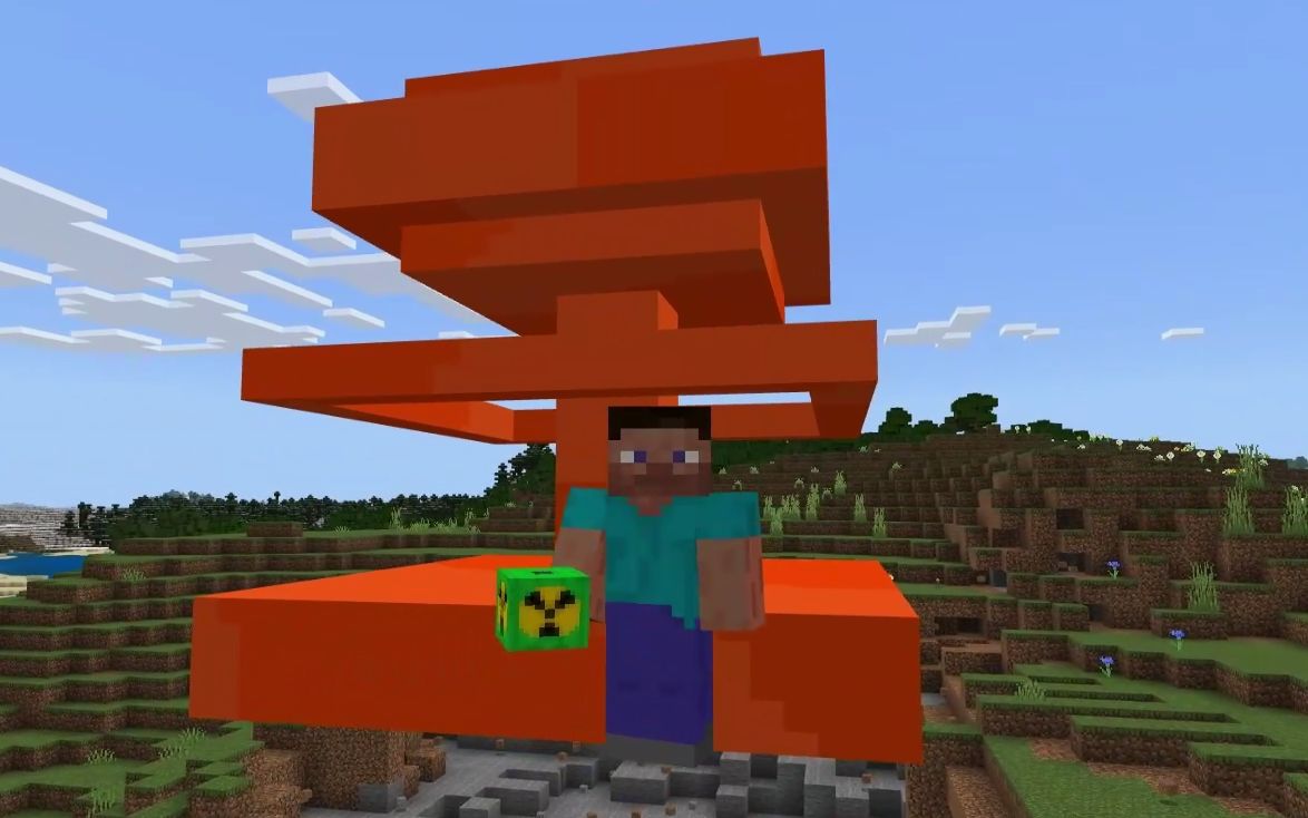 我的世界基岩版全新tnt模组这核弹也太糊弄人了吧