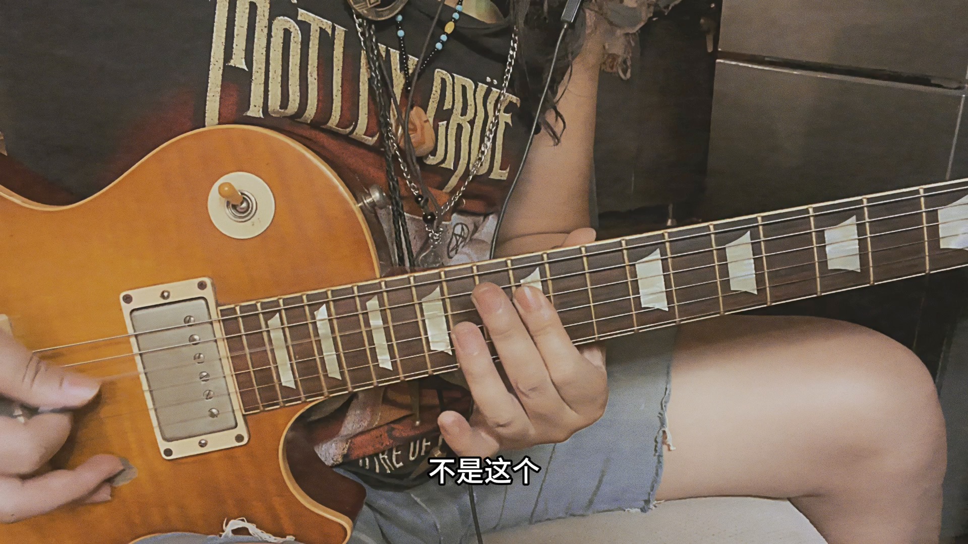 [图]枪花Gunn& Roses. 《Knocking On The Heaven’s Door 》Solo技术详解