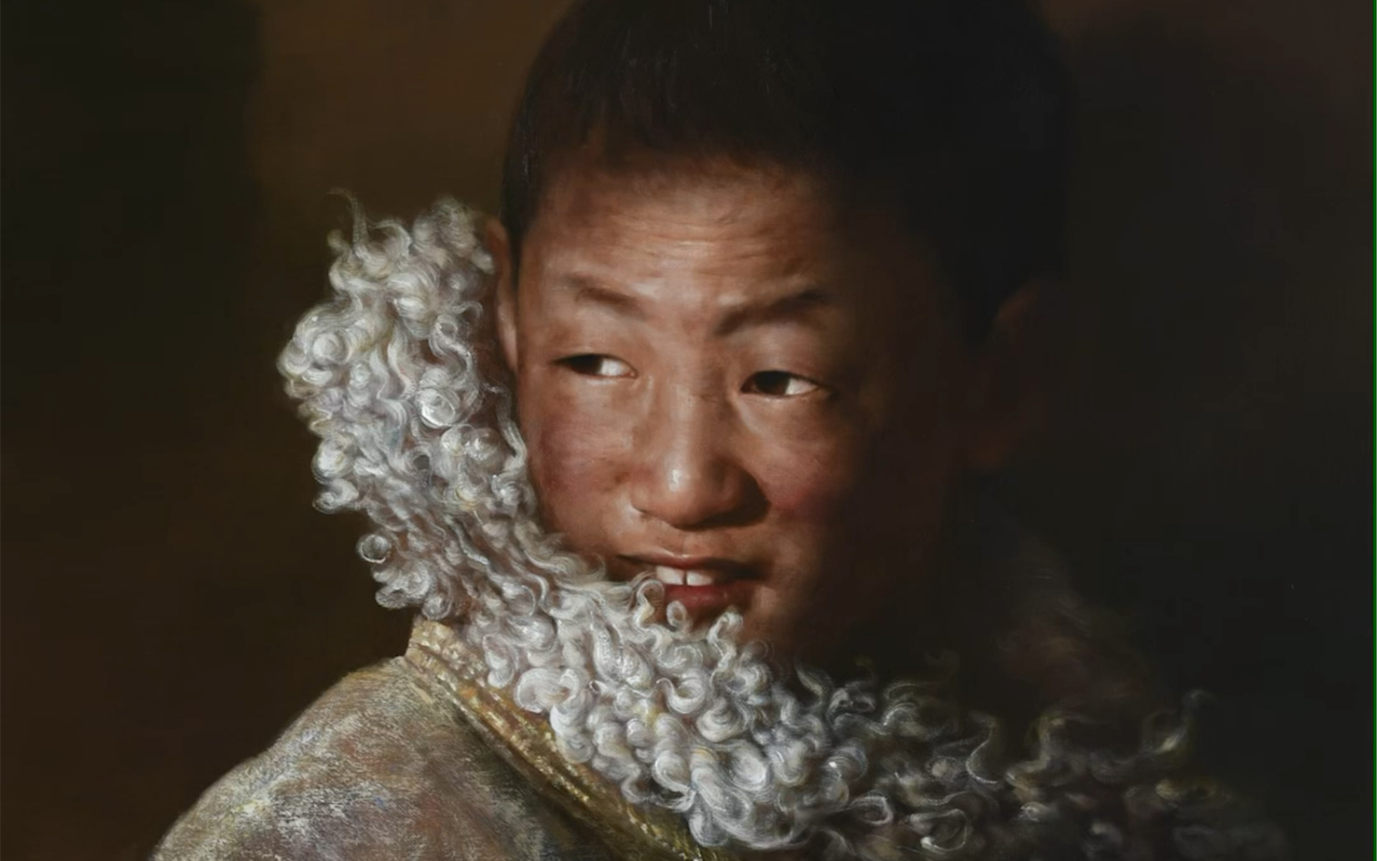 谭建武写实油画作品