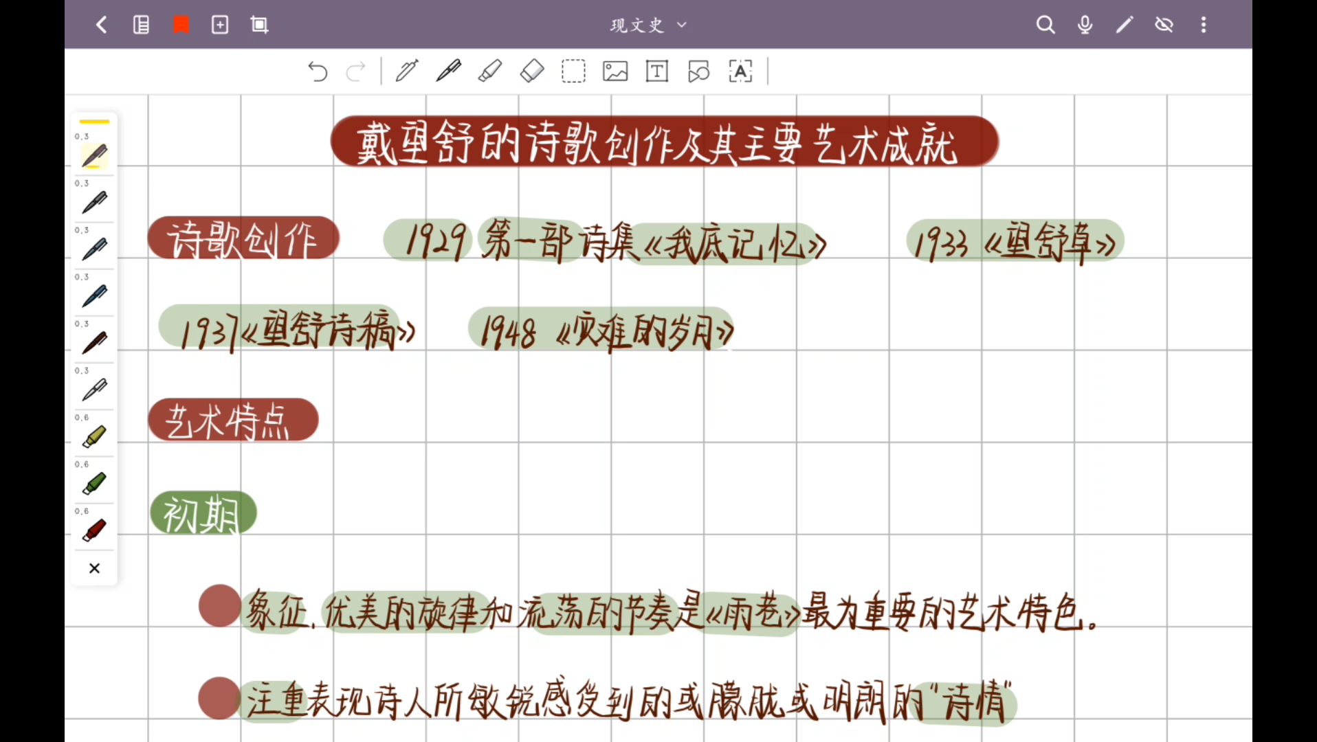 戴望舒的诗歌创作和艺术特点哔哩哔哩bilibili