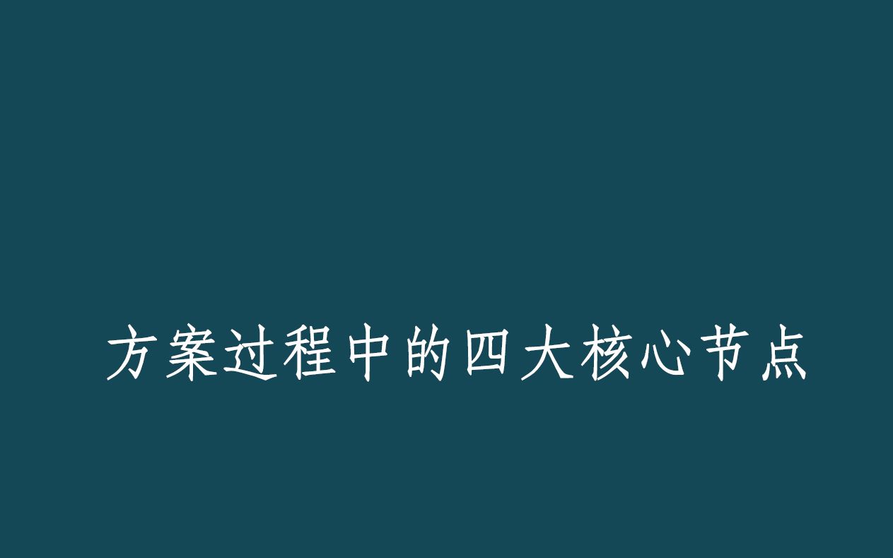 设计过程中容易迷失的四大核心节点01哔哩哔哩bilibili