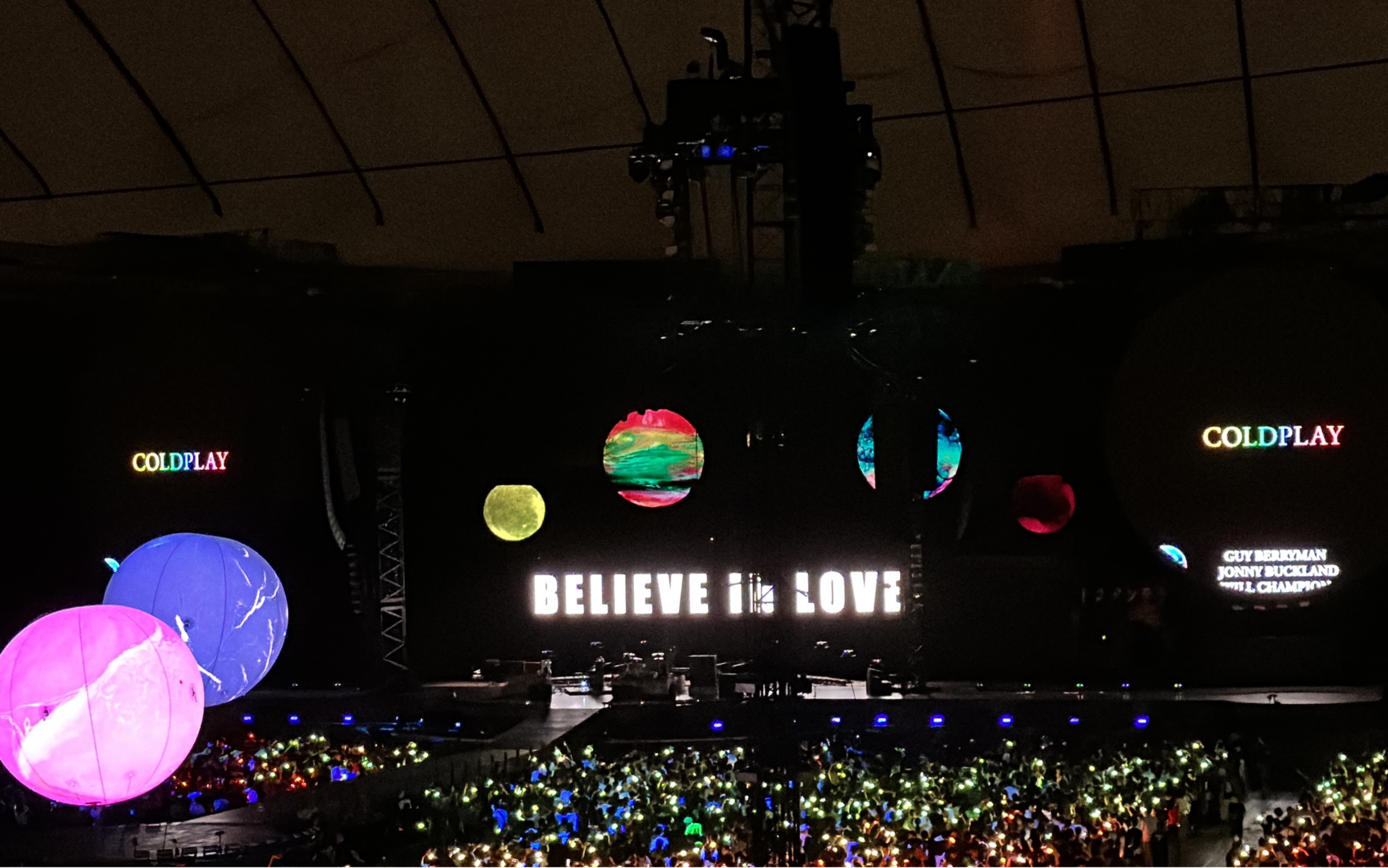 coldplay东京演唱会