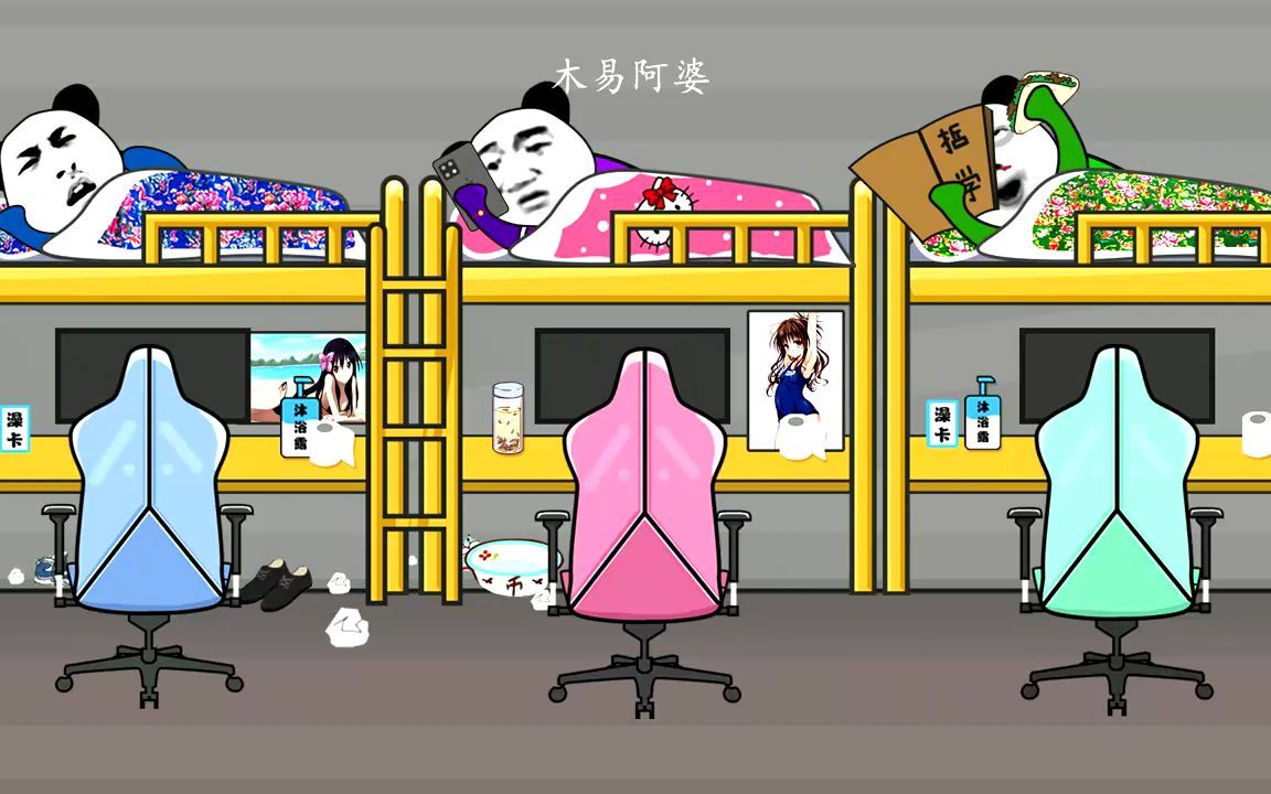 【沙雕动画】寝室逐渐名媛化