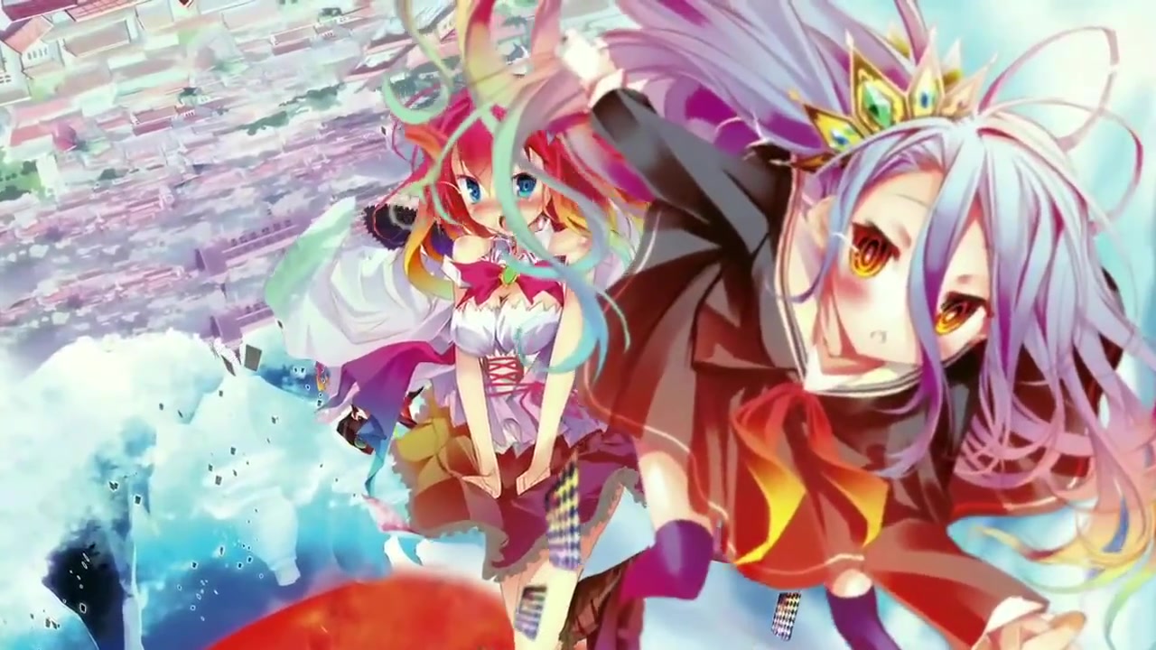 【澄空】游戏人生 tv动画宣传pv 电视放送cm 愚人节搞笑宣传pv