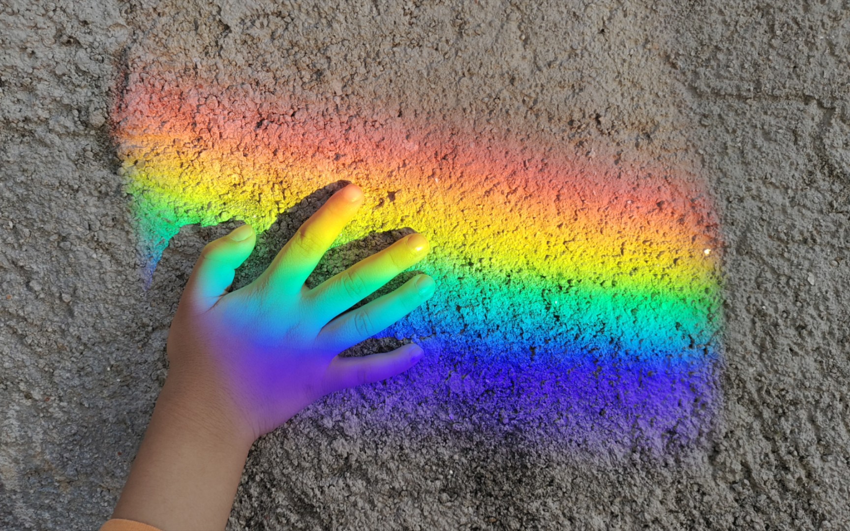 自制彩虹图片光的折射图片