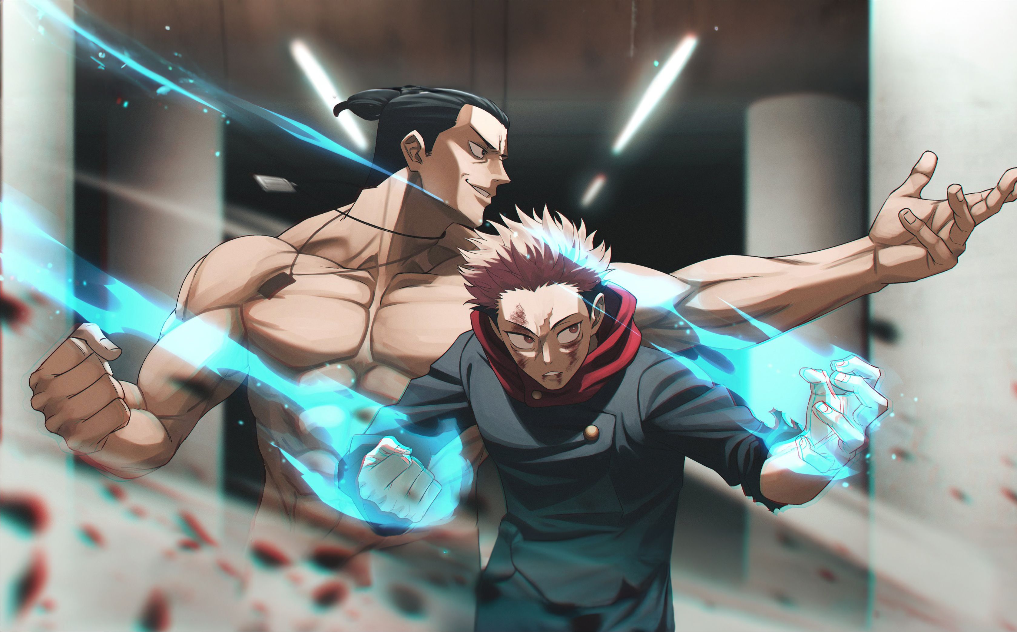 【东堂葵/虎杖悠仁】「挚友,这是最后的不义游戏! 真人的末路!」