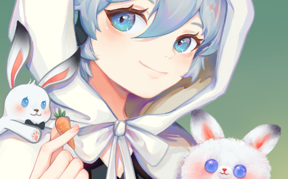 言和北极兔周边宣传视频