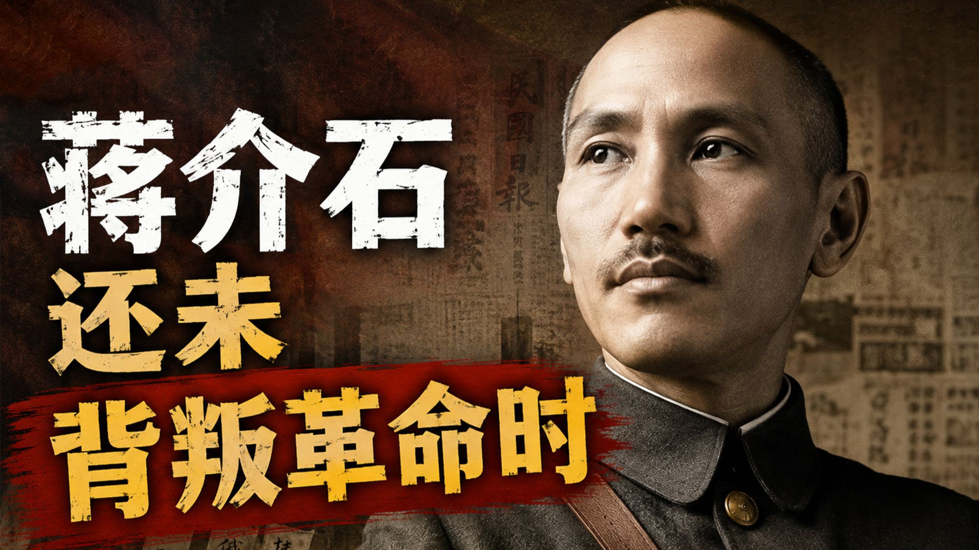 蒋介石为何能当上黄埔校长？从无名小卒到兵权独揽【历史调研室104】