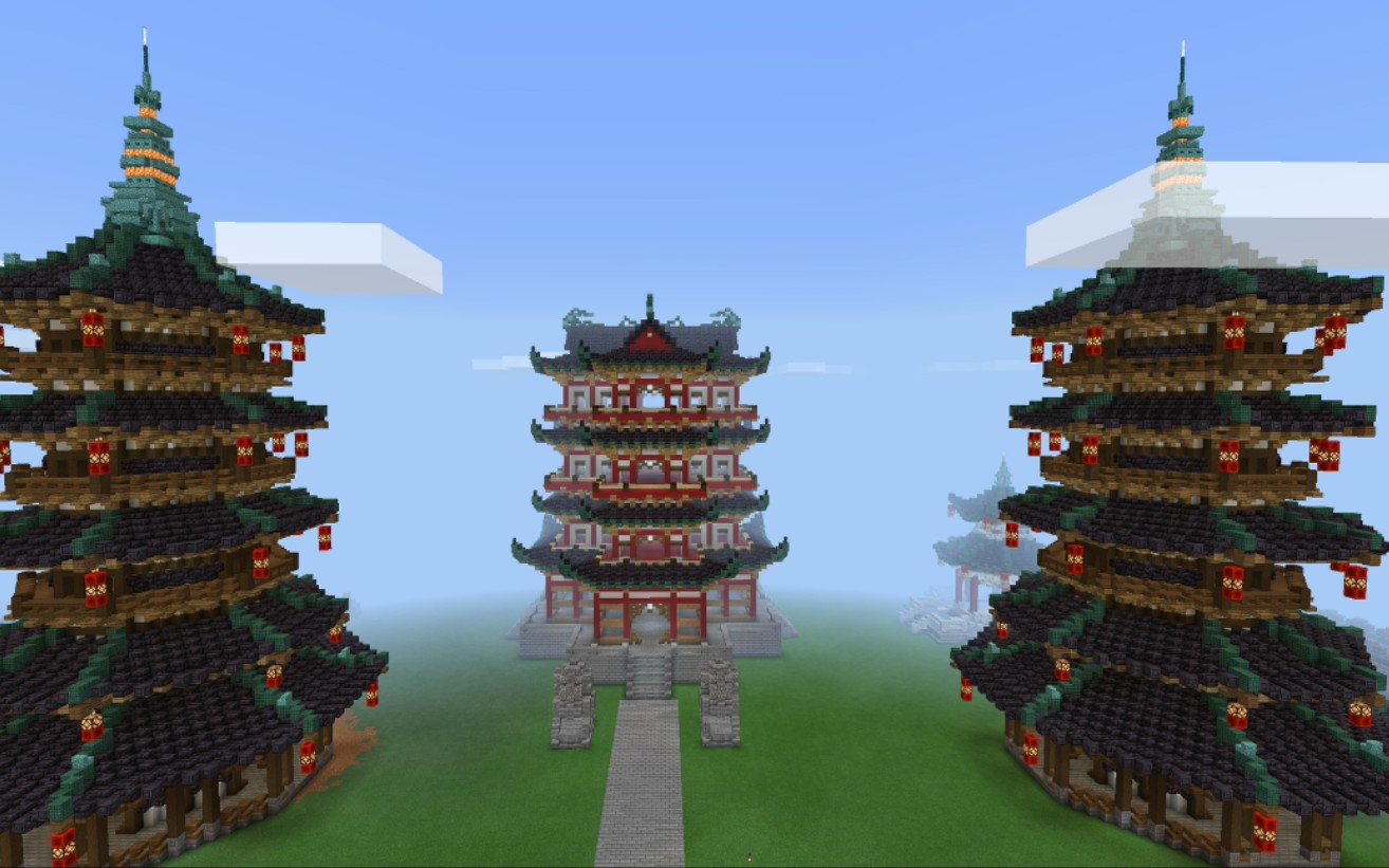 我的世界古城建设
