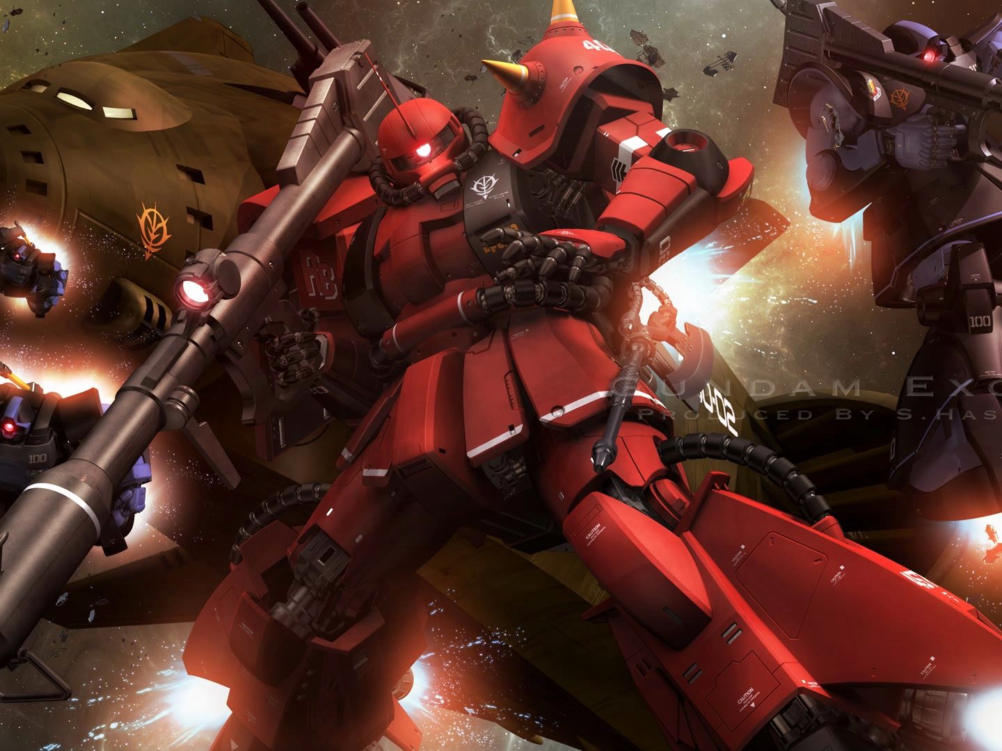 【ps3游戏】高达vs极限进化exvs fb 高机动型扎古Ⅱ后期型(强尼·莱汀