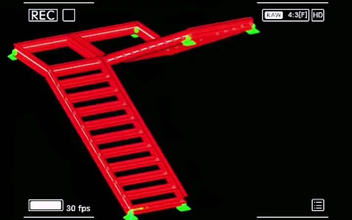 钢结构楼梯有限元分析哔哩哔哩bilibili