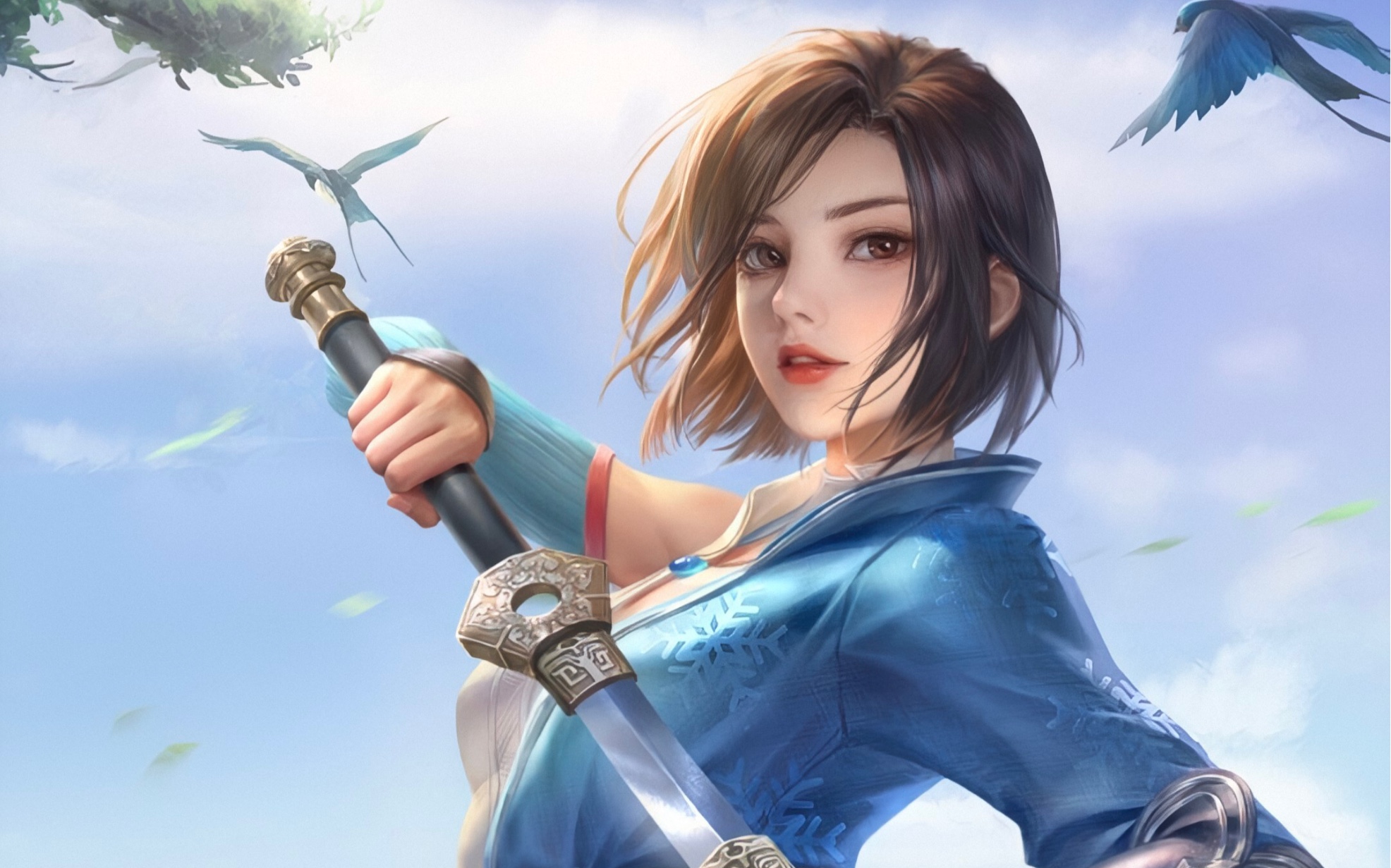 姬如雪陆林轩蚩梦不良人中的女孩子真是又美又能打含微量女帝