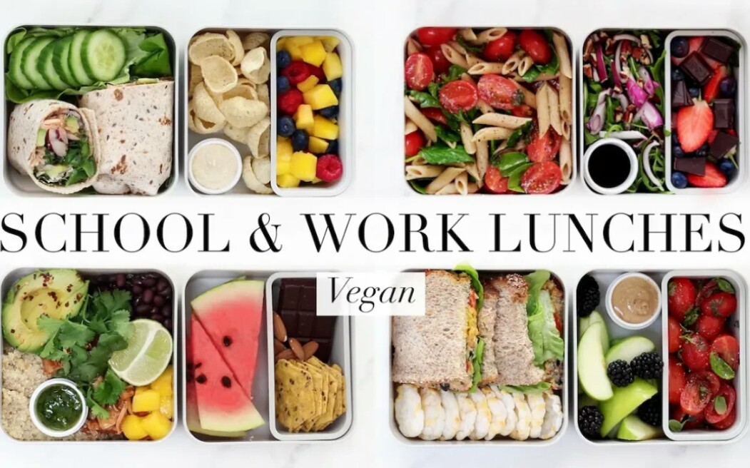 【Jess Beautician】School & Work Lunches #6 (Vegan/Plantbased) AD哔哩哔哩bilibili