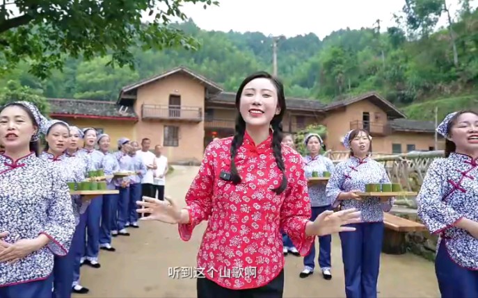 [图]湖南浏阳：走进非遗村 体验非遗“活态传承”山村实景