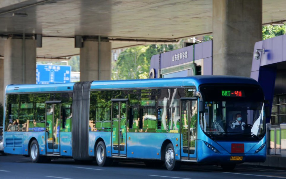 POV济南公交BRT4号线全程上行POV 山东技师学院→高墙王 疾驰二环东的快速公交哔哩哔哩bilibili