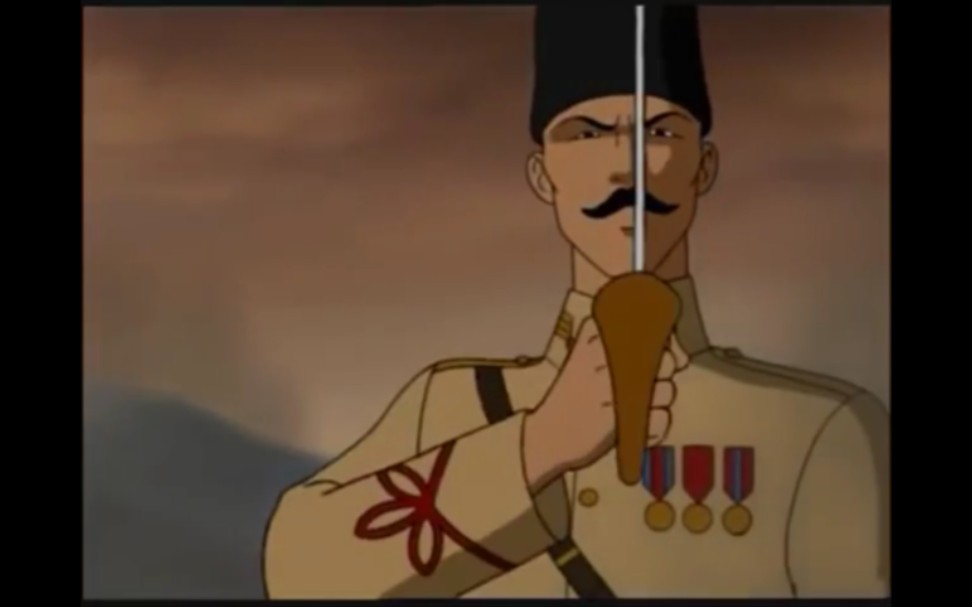 1922年,恩维尔帕夏在中亚被红军击毙