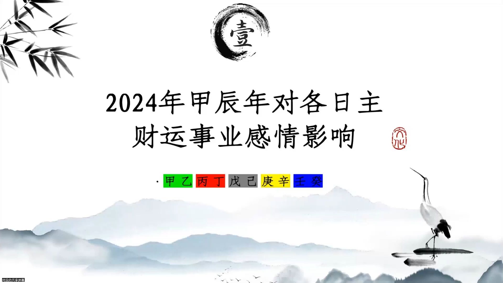 2024年甲辰年对各日主的影响哔哩哔哩bilibili