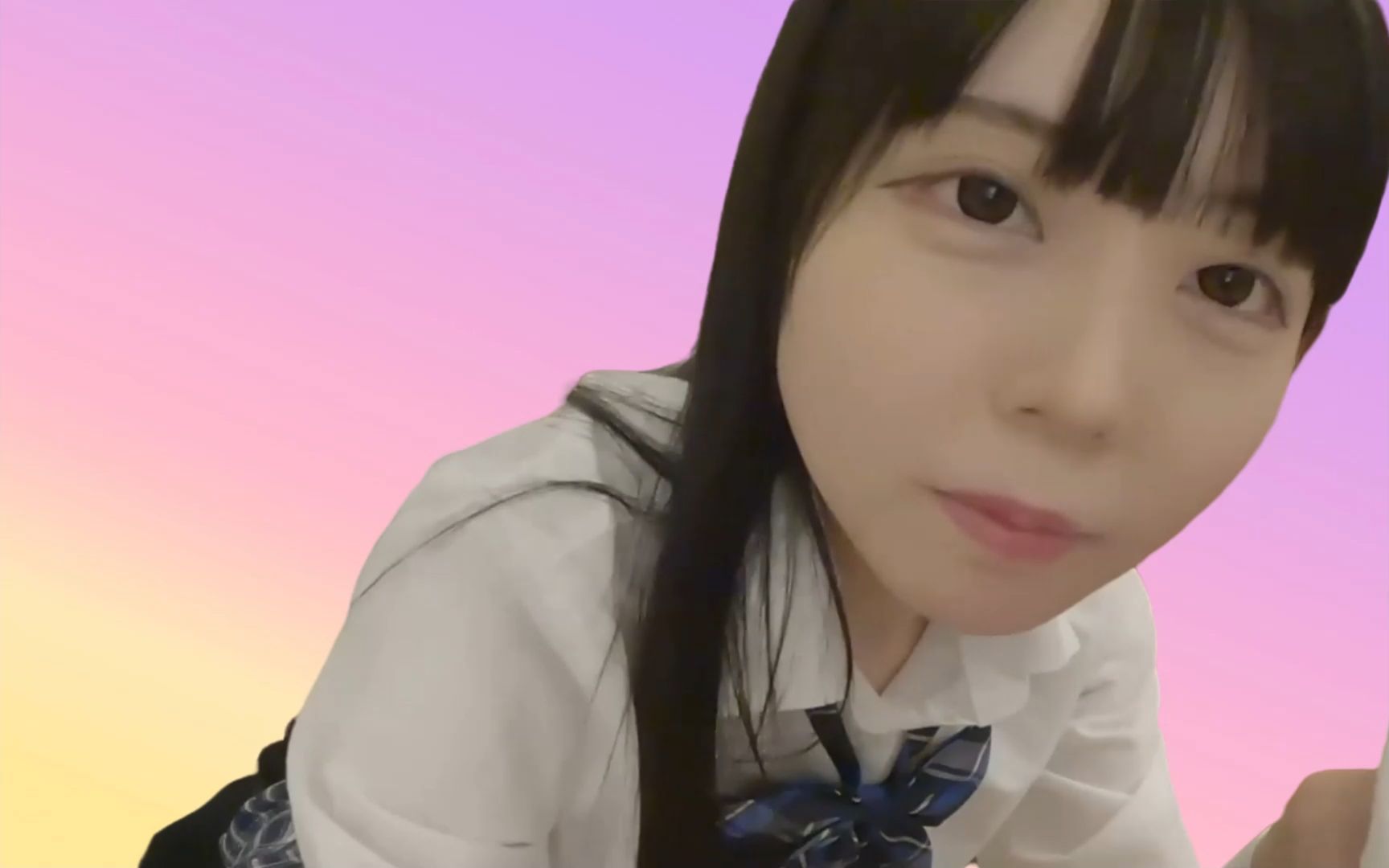 甜美的日系齐刘海你爱了吗