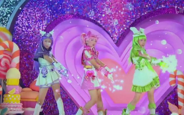 【舞法天女】当三天女的舞蹈和bgm错乱.