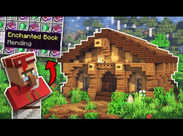 简单美观的村民交易所【minecraft建筑教程】我的世界