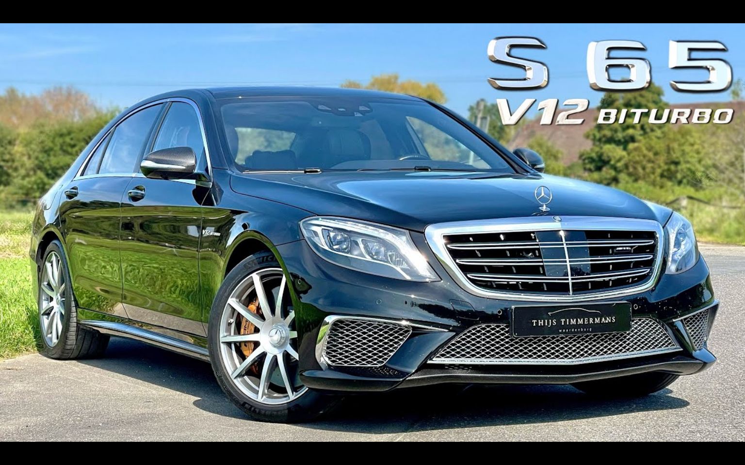 【4k60幀】第一視角:奔馳s65 amg v12 biturbo w222評測與不限速高速