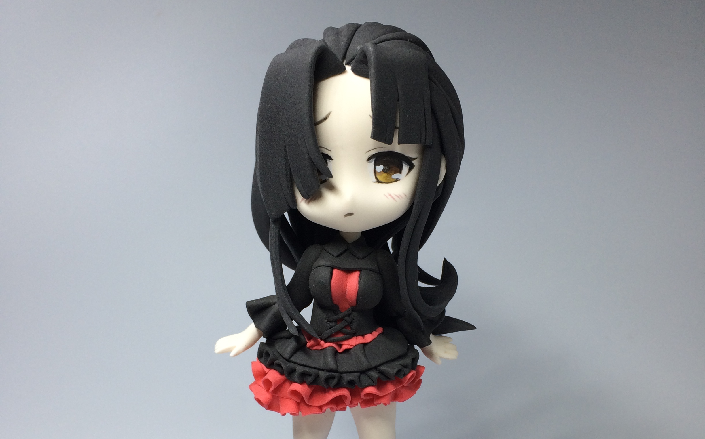 【小樱桃の原速视频】【欧阳雪莉】粘土手办_哔哩哔哩 (゜-゜)つロ