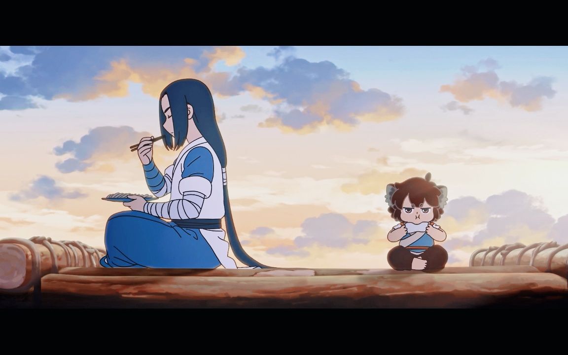 "美强师傅,猫猫徒弟,双向救赎"