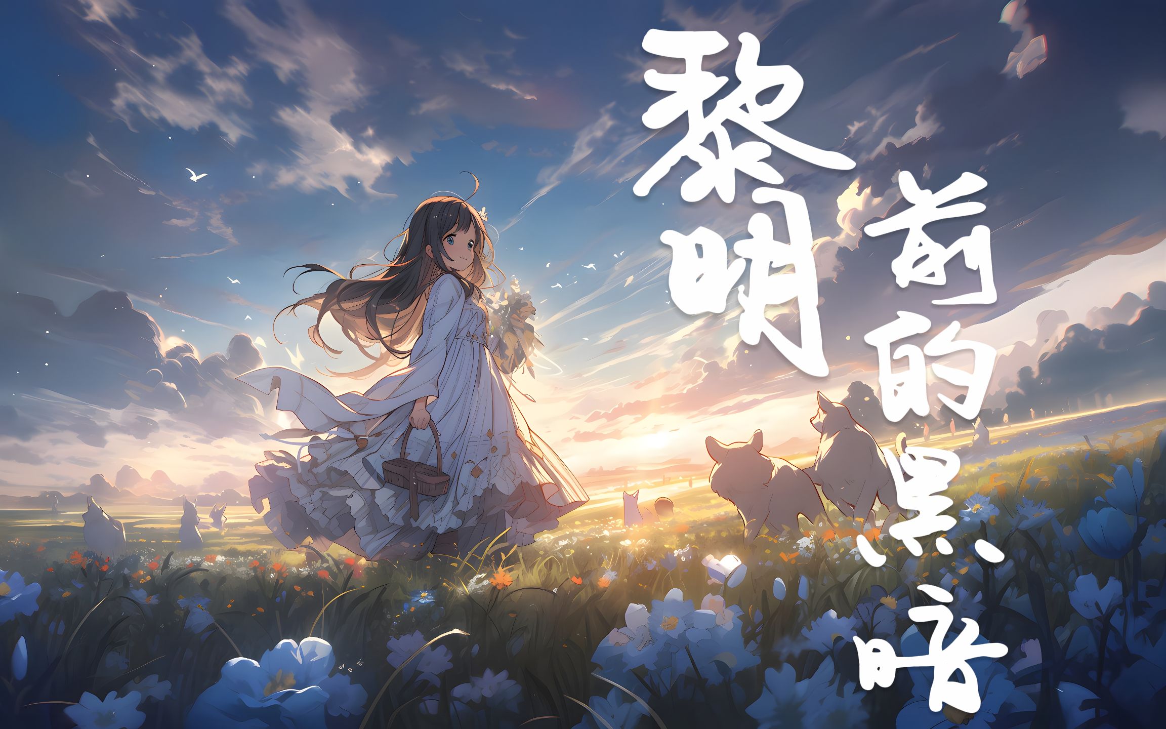 『黎明前的黑暗』治愈女声翻唱"风伴着黎明的歌声,敲响命运的钟.