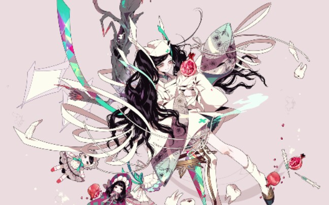 【keeggy安利向】貘之国里难以临摹的画风,暗童话世界