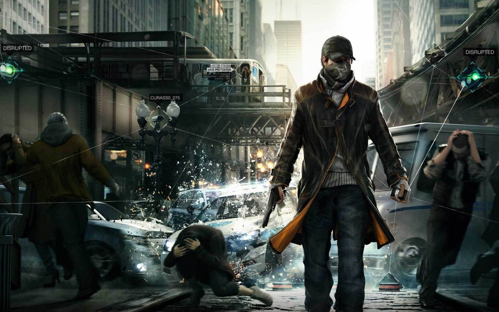 菜鸟玩看门狗狗哥艾登皮尔斯各种神技调戏芝加哥警察