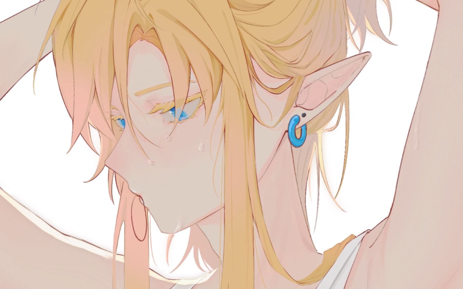 塞尔达传说旷野之息画个林克扎头发内含文字说明