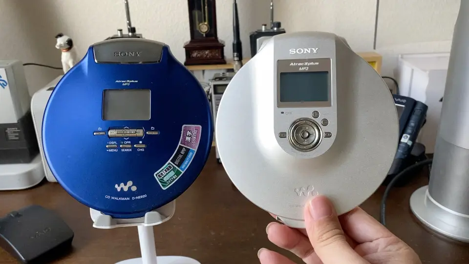 索尼便携式CD walkman 颜值担当SONY D-NE900 D-NE920分享_哔