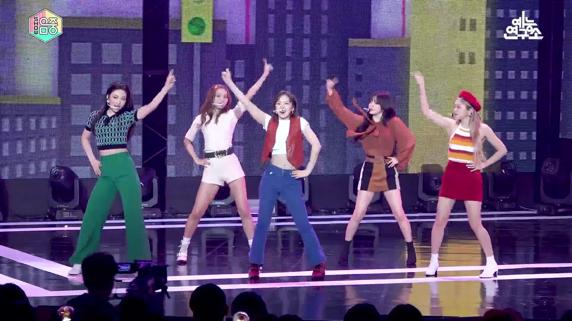 【red velvet】音樂銀行復古舞台直拍