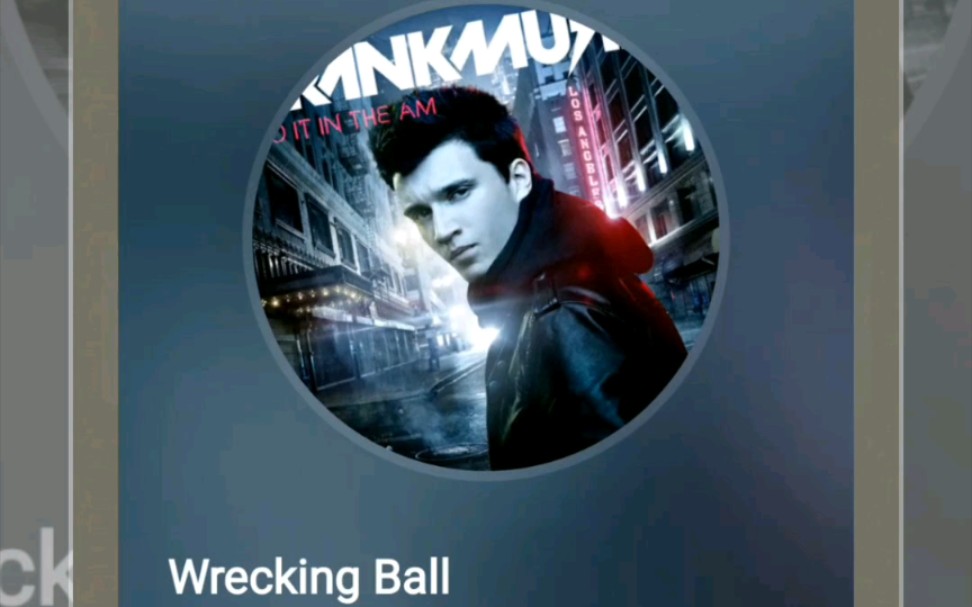 个人音乐收藏分享,Frankmusik  Wrecking Ball、好听的英文歌曲推荐.哔哩哔哩bilibili