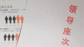 领导座次安排手册