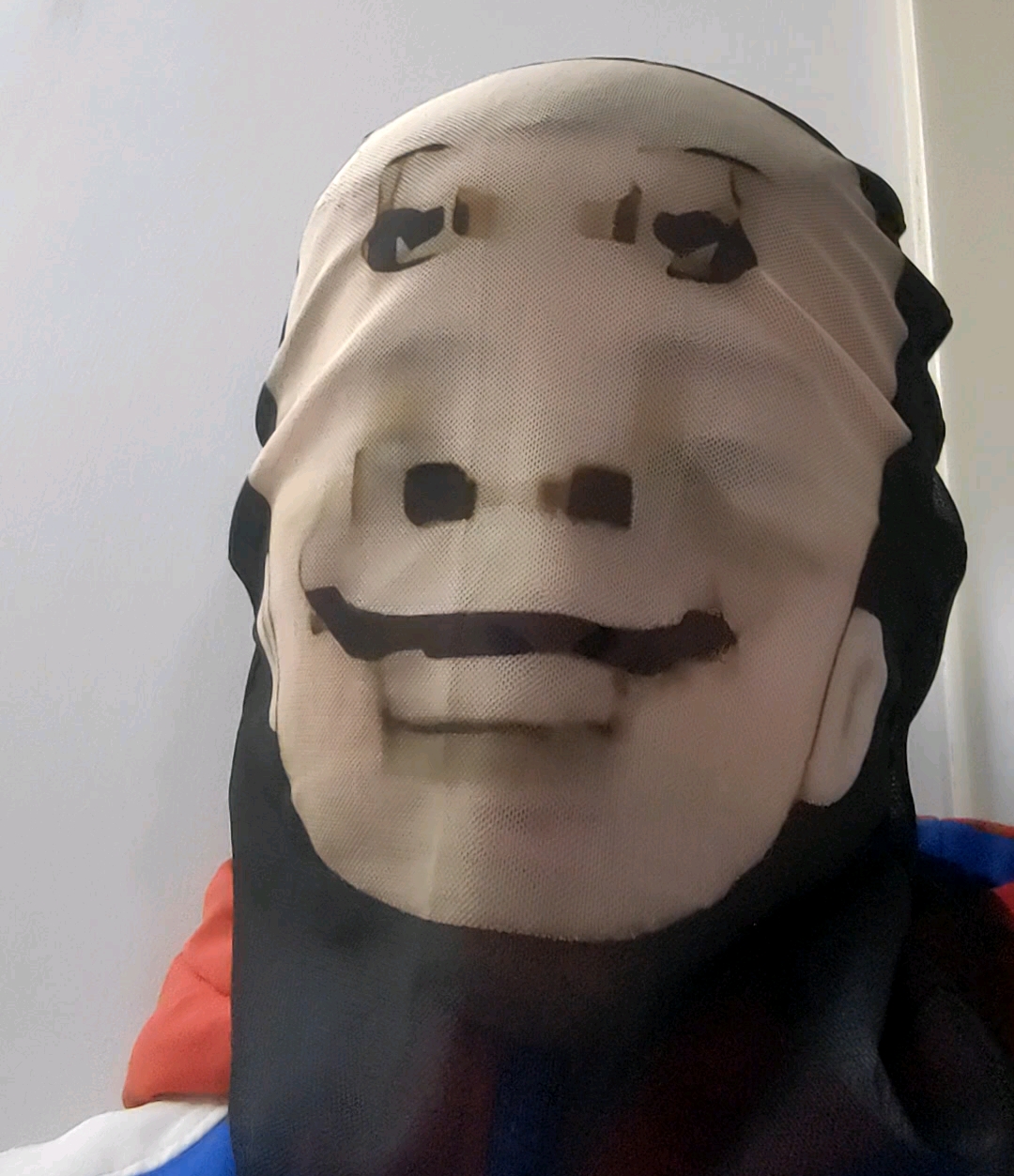 自己买的头套