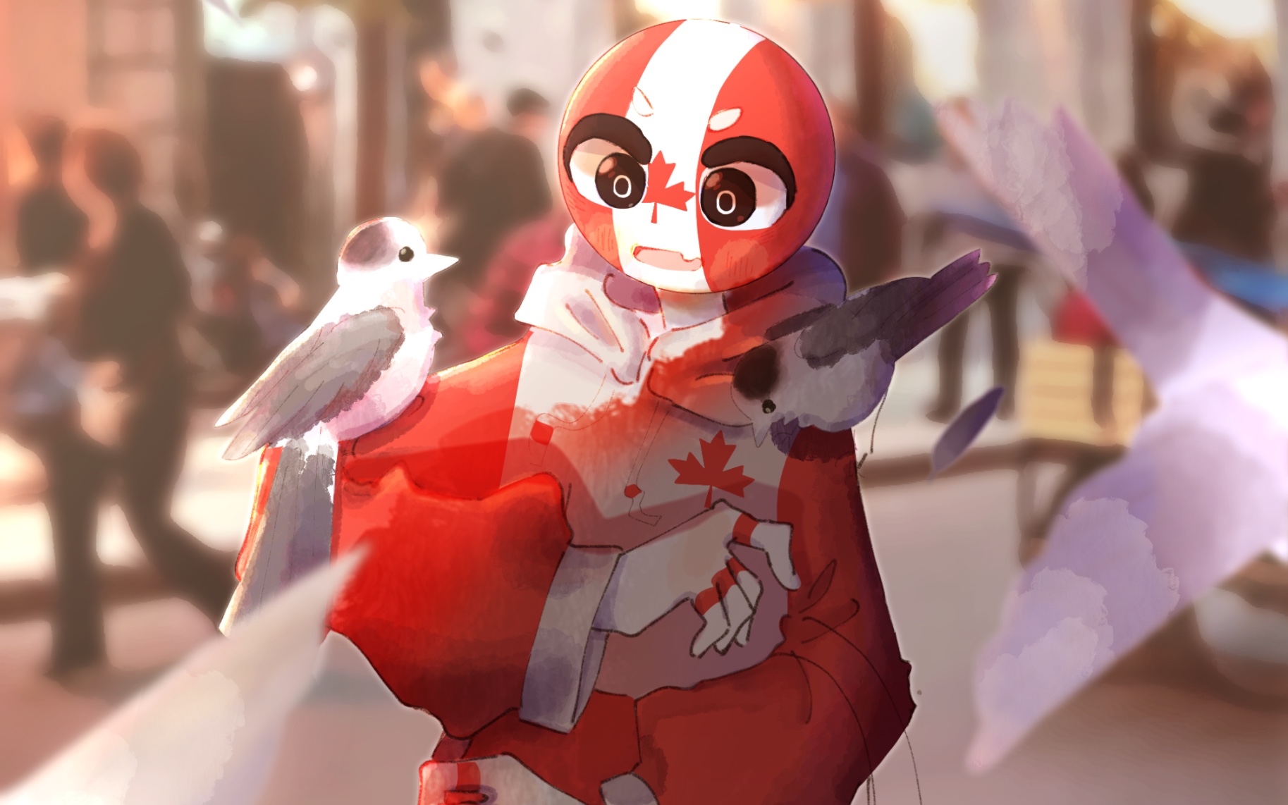 【ch/加拿大】五月份的稿