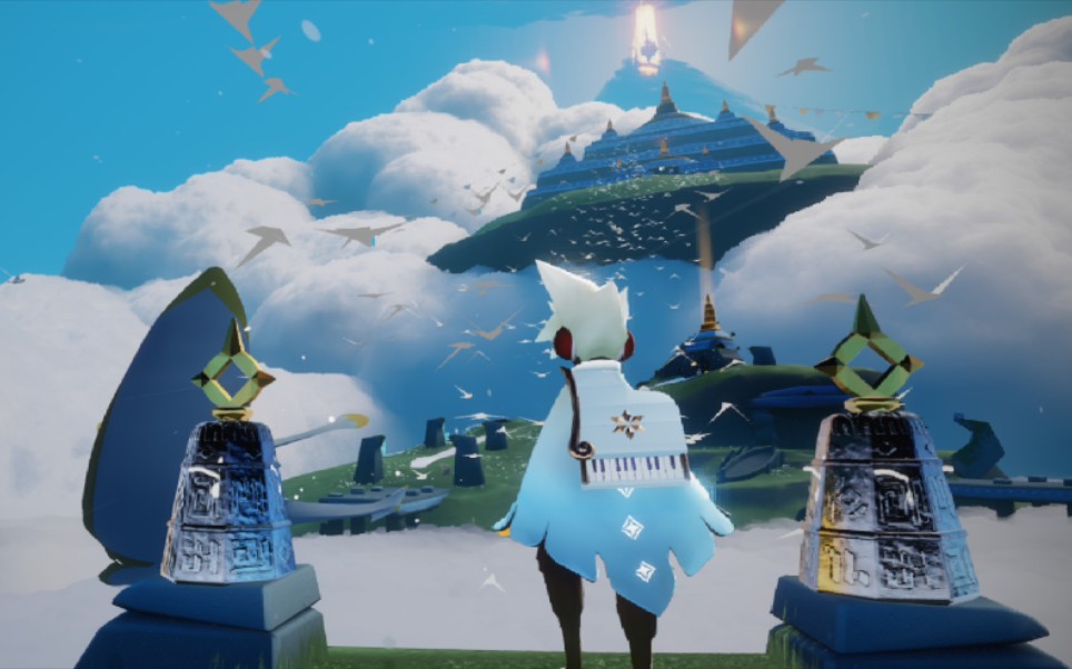 sky光遇925圣岛季季节蜡烛位置大蜡烛位置日常任务向朋友做动作礼云野