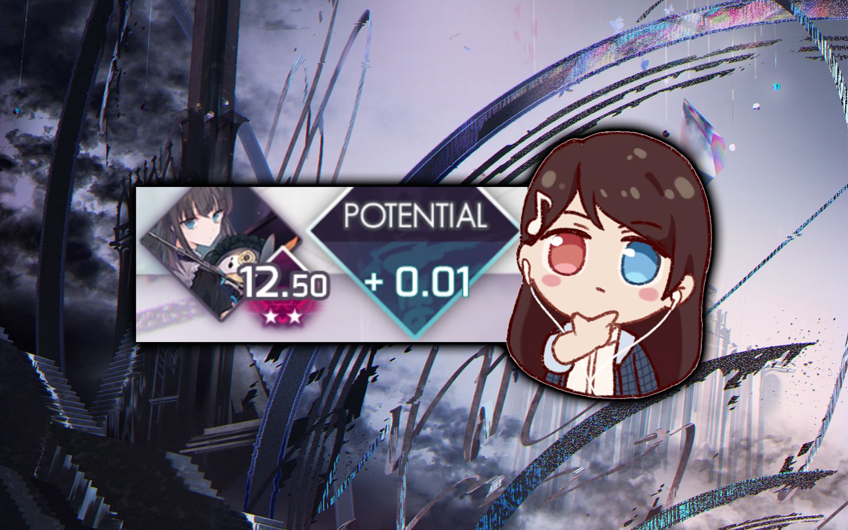 [Arcaea / 双星纪念]一个普通玩家的b30分表