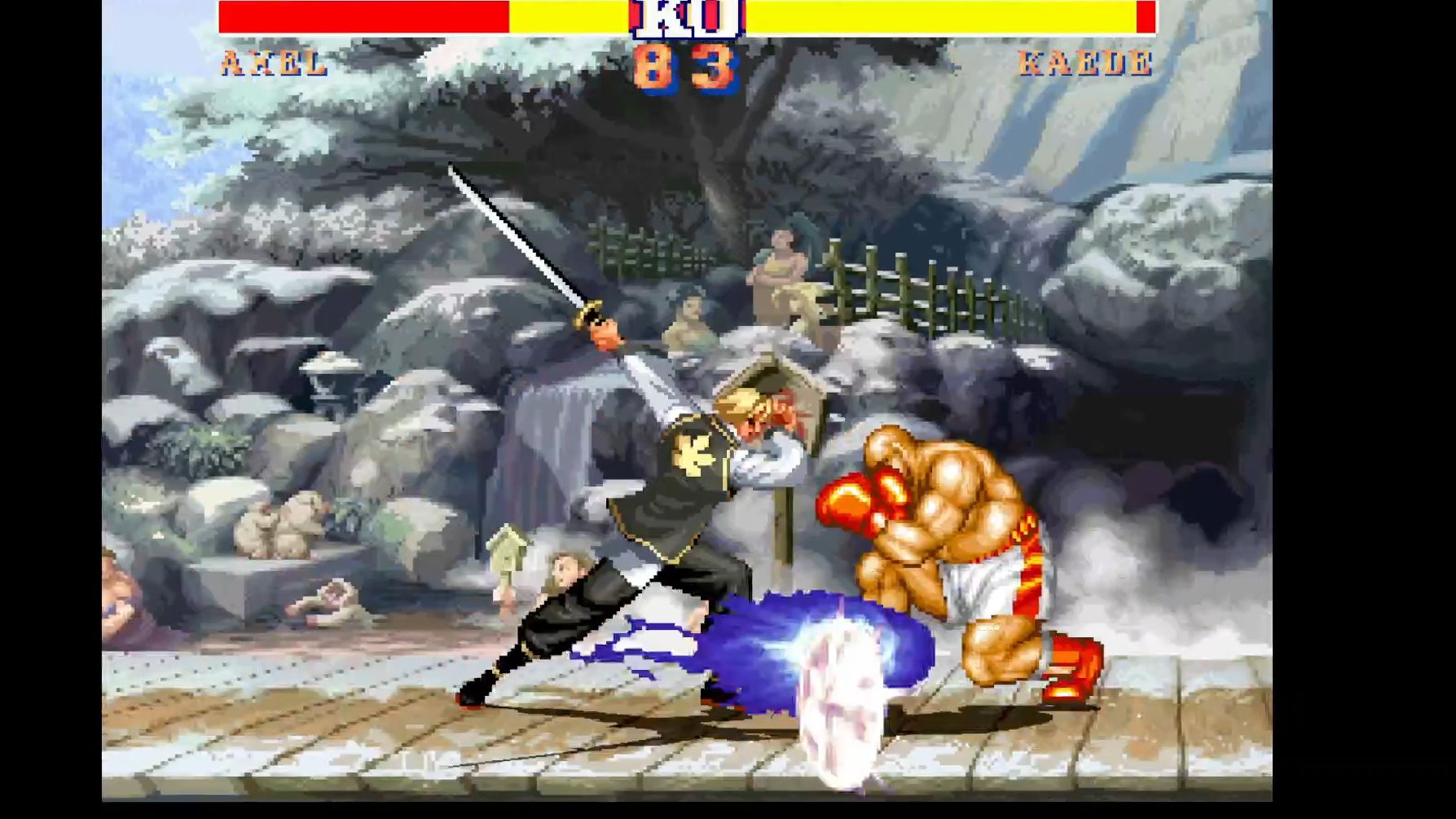 [图][VS-26] AXEL VS Crazy KAEDE !【SF2:ikGo】【快打旋風2:羣星亂鬥】|#街頭霸王2| #ikemem GO #Mugen