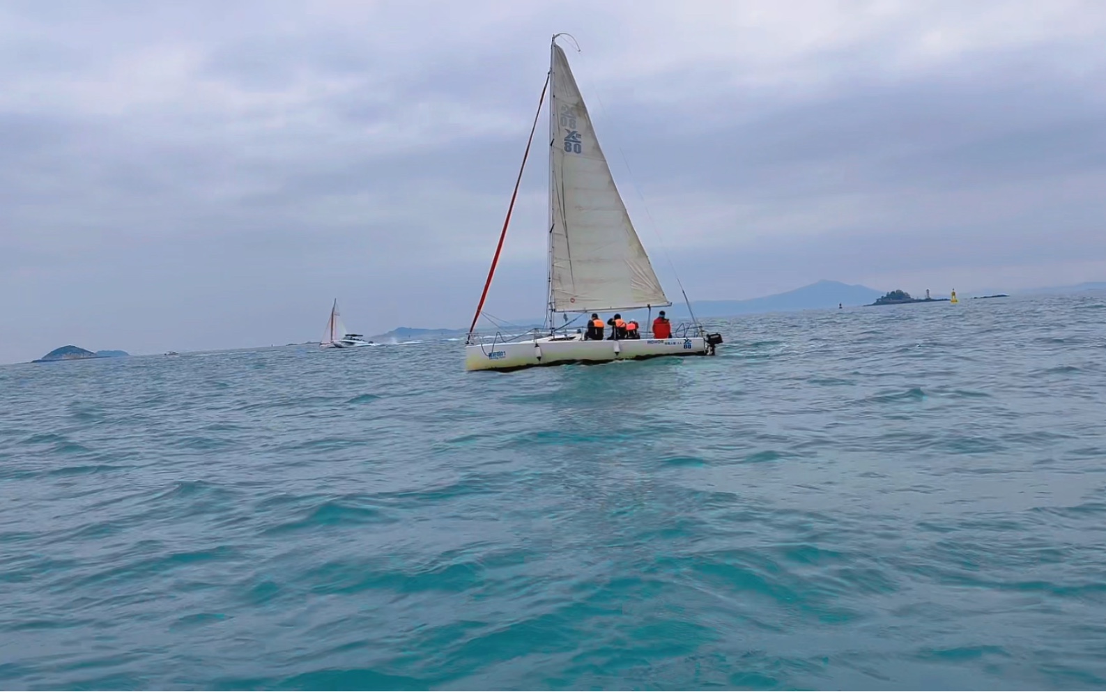 厦门·金门岛对岸·帆船初体验