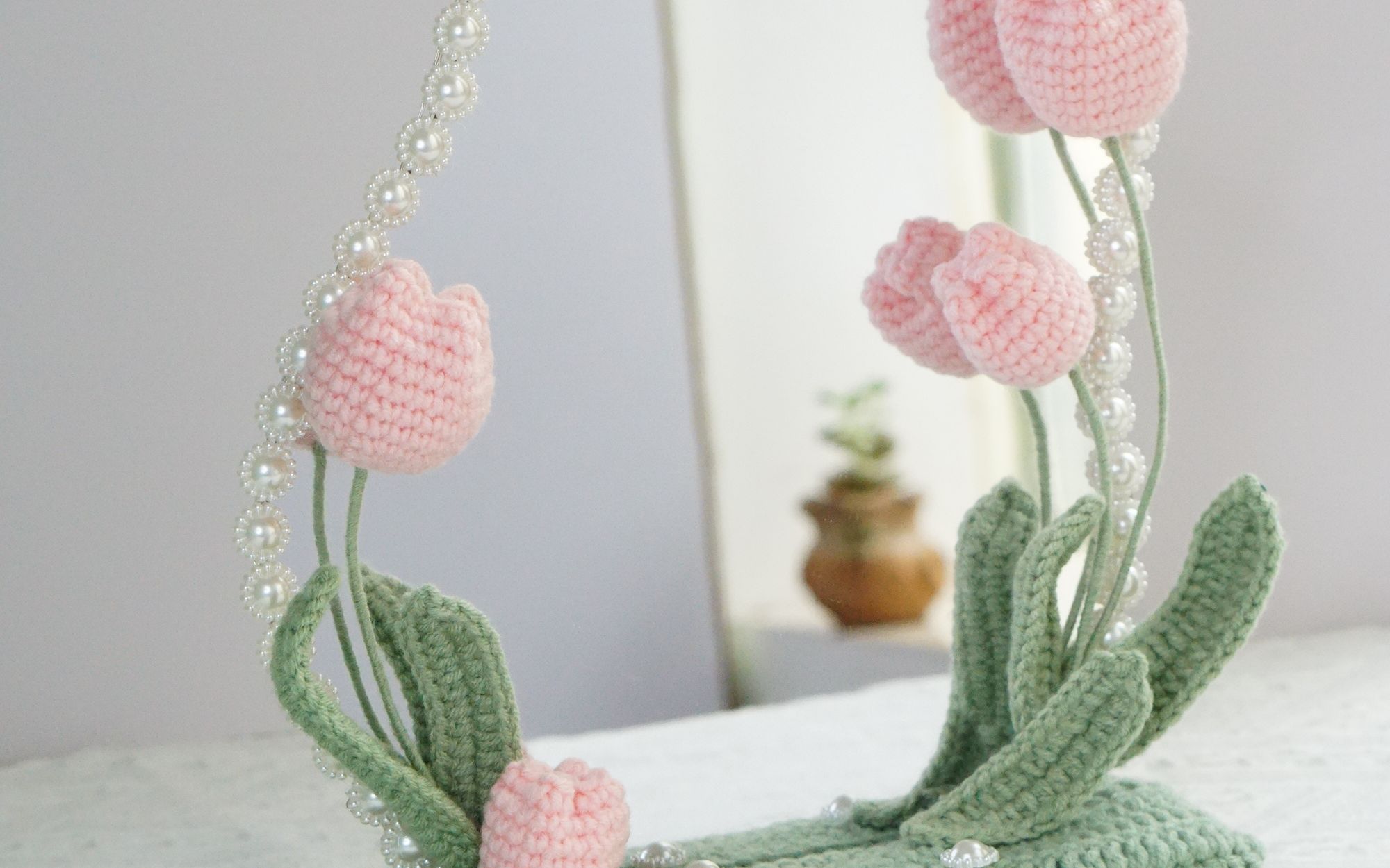 勾勾乐手工-郁金香镜子 上集