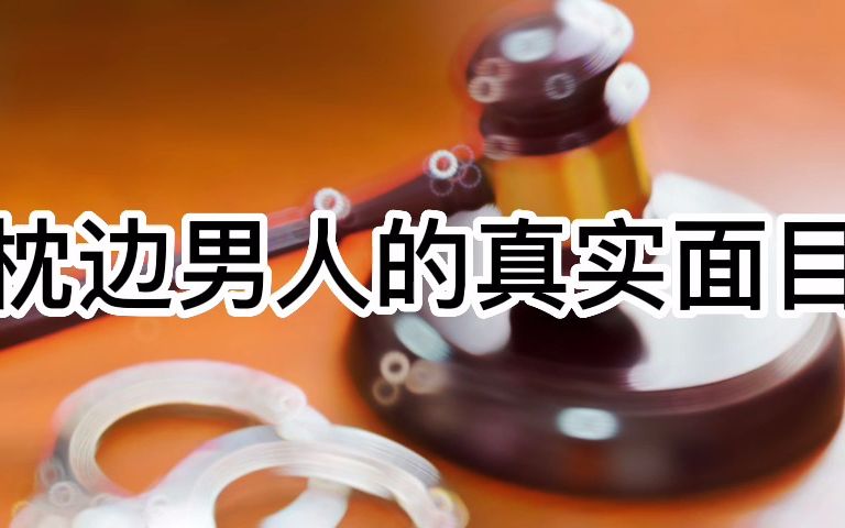 大案要案侦破纪实 枕边男人的真实面目哔哩哔哩bilibili