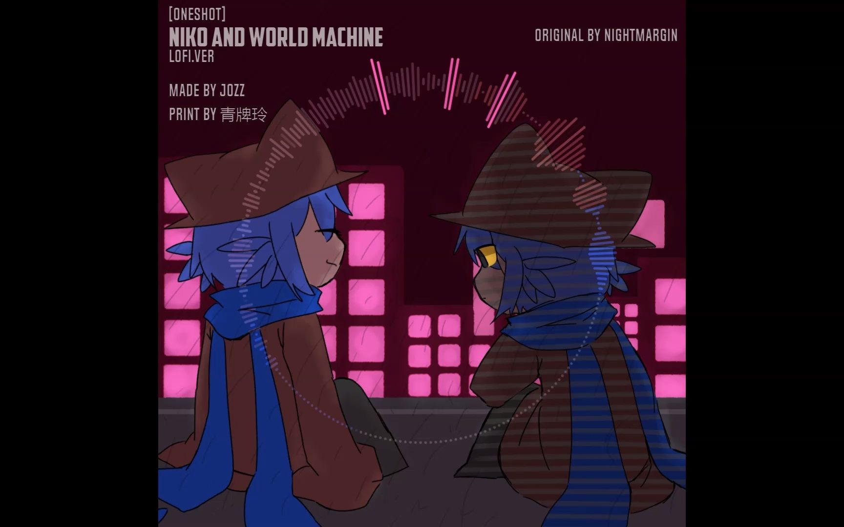 【2023年oneshot拜年祭使用曲】niko and world machine lofi.ver