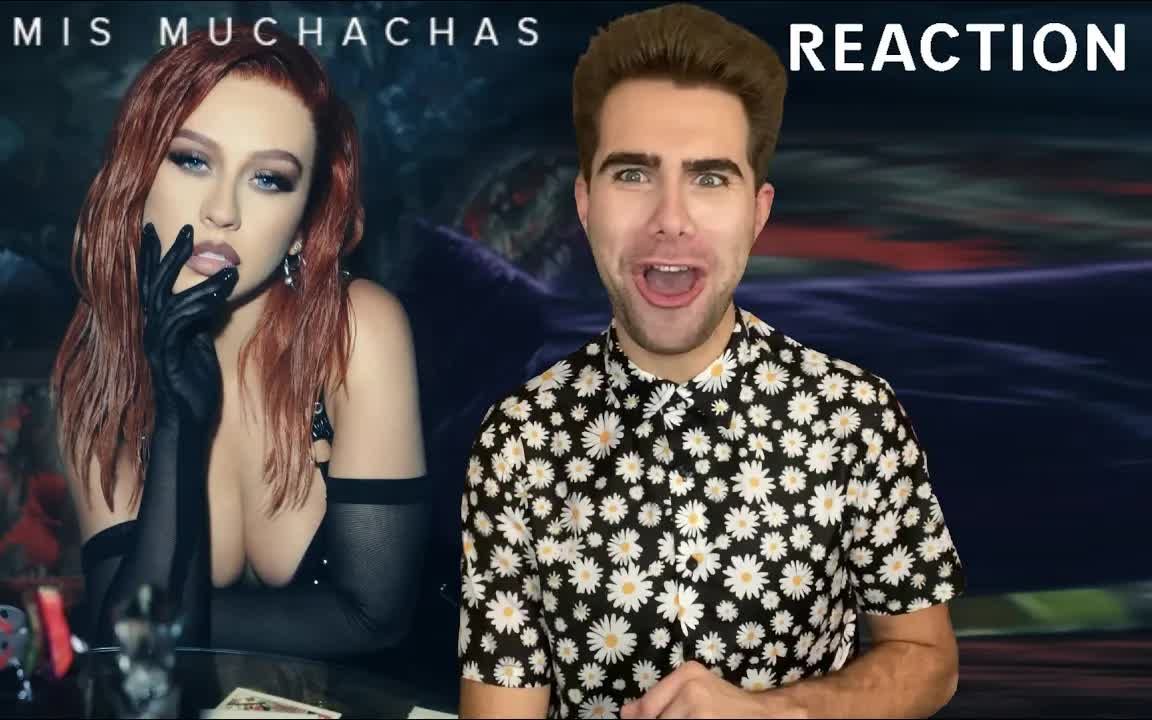 [图]【中字Reaction】拉丁裔博主Sal观看擦妈新单Pa' Mis Muchachas