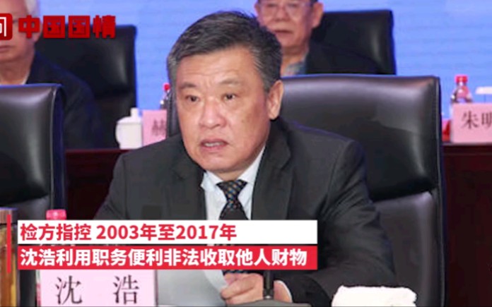 延长石油原董事长沈浩被控巨额受贿:仅黄金就7公斤哔哩哔哩bilibili